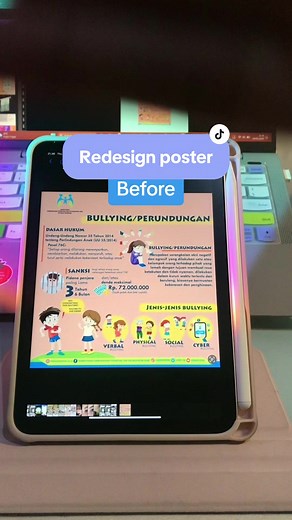Bikin Infografis Anti Bullying dengan Canva