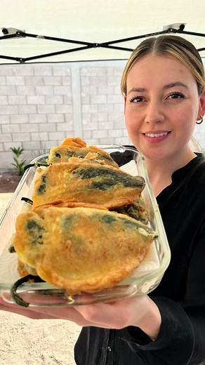 Recetas de Chile Relleno de Atún Capeado