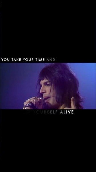 Keep Yourself Alive lyric video now remastered! 🎥 #queen #shorts