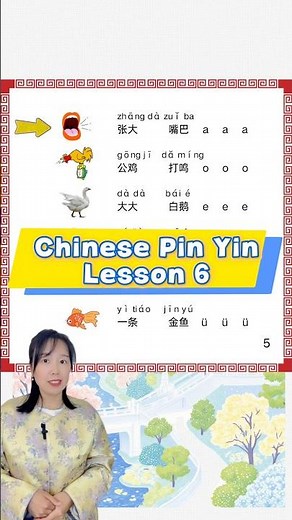 Pinyin Lesson 6: Learn Mandarin Sounds Easily #learnchinese #freemandarinchinese #betterthanchinese