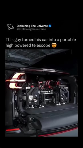 Explaining The Universe on Instagram: "High-powered telescopes use a combination of large apertures, precise optics, and advanced imaging technology to observe extremely faint or distant objects. Their most important feature is aperture size — the diameter of the main mirror or lens. A larger aperture gathers more light, letting the telescope reveal dim galaxies, nebulae, and fine details that smaller instruments can’t capture. Modern high-powered telescopes often use segmented mirrors controlle