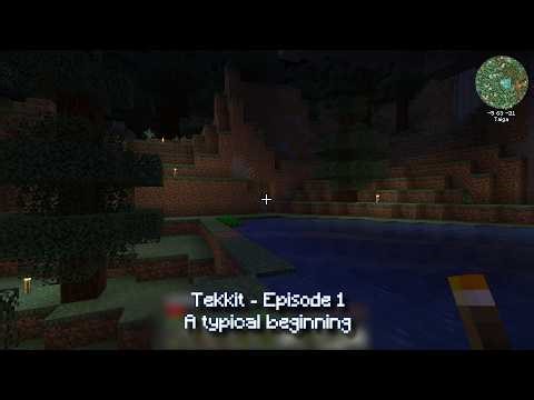 Minecraft | Tekkit | Episode 1 - A Typical Beginning