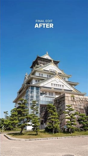 How I got this JAPAN Vibe in Lightroom! 🏯✨ #shorts