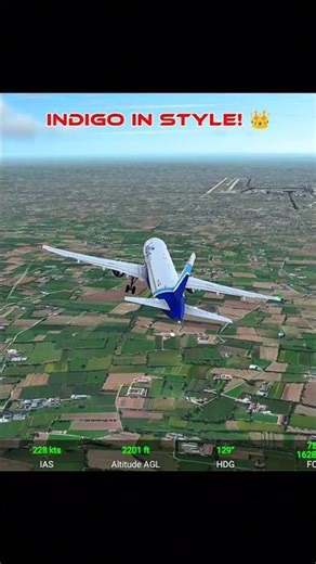 IndiGo Pure Butter Landing! 🧈✈️ The Art of Precision 💀🔥 #Shorts #IndiGo #Aviation #Smooth#PilotSkill