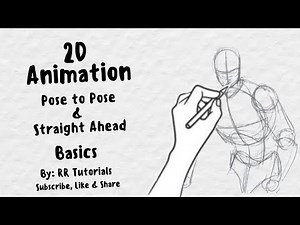 2D Animation Tutorial: Pose to Pose & Straight Ahead Animation for Beginners | Part-4 | RR Tutorials
