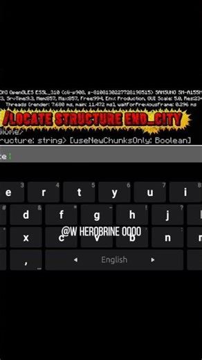 HOW TO LOCATE STRUCTURES IN MC BEDROCK EDITION 🔥 #shorts #minecraft #tutorial