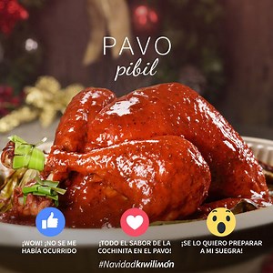 ¡Este PAVO te va a SORPRENDER este THANKSGIVING o esta #NavidadKiwiimón! ❤ ¡Va marinado con la clásica marinada PIBIL que le dará un sabor inigualable! >https://goo.gl/lRQtMQ | kiwilimón