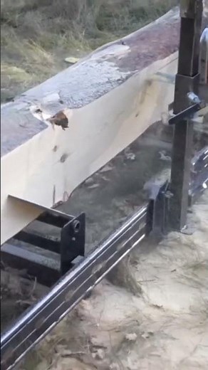 100 Dollars | Homemade Portable Shainsaw Sawmill | ⬇️ +DXF Plans ⬇️