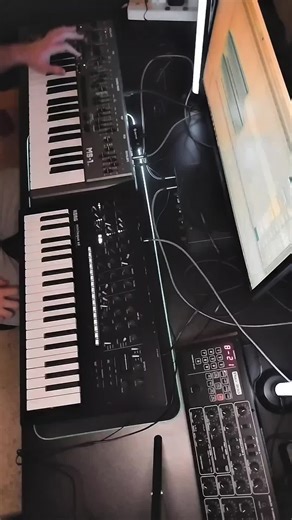 #synthwave #synthtok #electronicmusic #synth #synthesizer