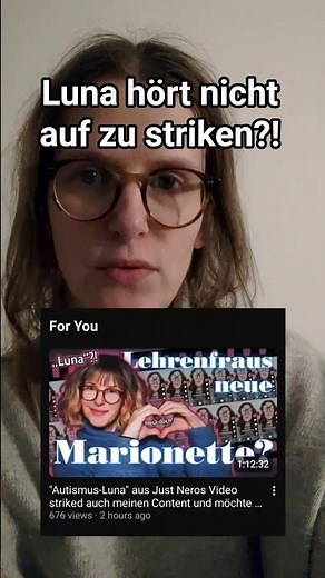Ist das Missbrauch des Meldesystems durch "Luna", nachdem sie und Lehrenfrau in der Kritik stehen?