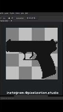 P-2000 Pixel Art Speedrun 🎨