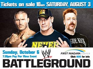 Early Logo for WWE Battleground PPV, WWE Simulates Cena vs Bryan (Video)