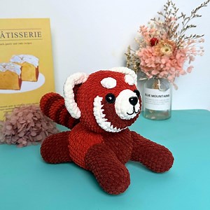 Red Panda Amigurumi Crochet Pattern: Easy Plush Toy PDF - Etsy Canada