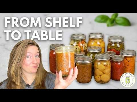 9 EASY Meals Using Your Canned Pantry