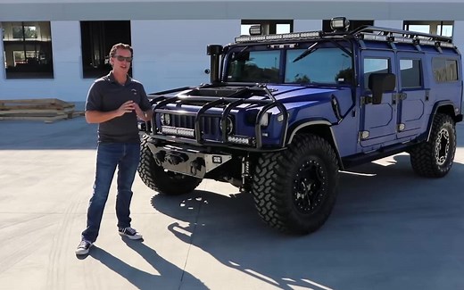 H1 Alpha悍马配备全新6全尺寸乘客座椅