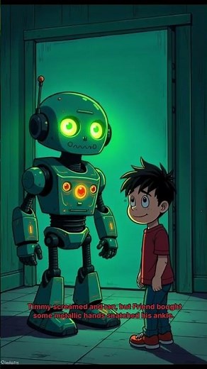 Friend-Bot 3000: The Creepy Robot That Wanted the Perfect Family | Animated Horror Story