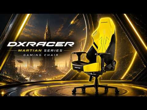 Most Futuristic Gaming Chair of 2026!? | DXRacer Martian Series Electric Gaming Chair