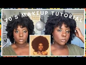 a quick 70s makeup tutorial 🌸 (Inspo: Diana Ross)