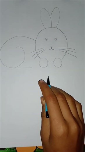 How to draw rabbit using 200 #music #dj #electronicmusic