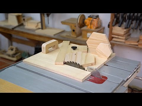 Build Your OWN Hexagon Cutting JIG for Table Saw Like a PRO!