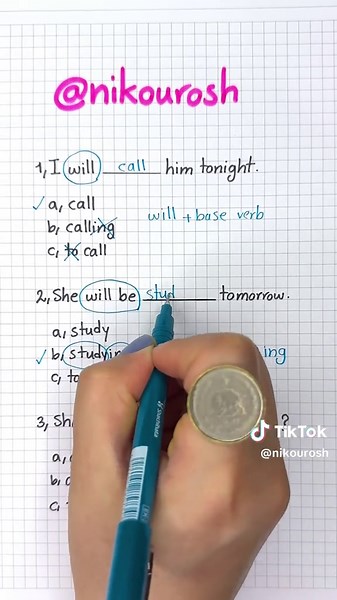 Mastering English Verbs: Future Tense Usage