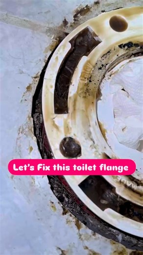 Oatey Co. on Instagram: "Toilet flange repair Set-Rite Kit (Part# 43400) and @plumbingsk8r are a 🐐 combo . . . #oatey #plumbing #plumber #repair #service #toilet"