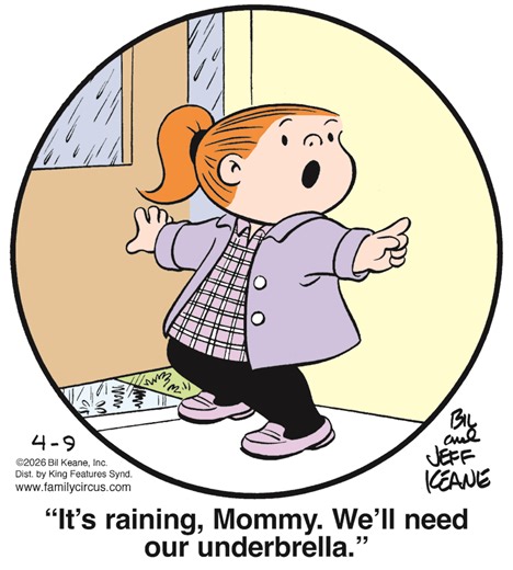 The Family Circus Comic Strip 2026-04-09 | Comics Kingdom