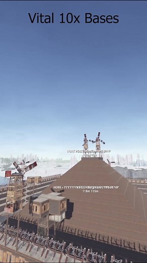 The Biggest Pyramid base Design in Rust By HORK clan @vitalrustofficial #rustbase #rustbasebuild #rustbasedesign #rust #rustgame #rusttok #rustconsole #rustclips #rusty #fyp #foryoupage