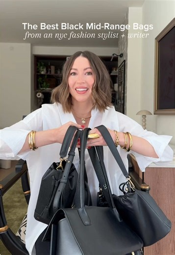 Top Five Black Mid-Range Bags in My Collection