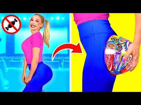 映画館にお菓子をこっそりする方法 Fun Fun Challenge