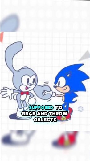 Sonic Was Originally Designed as a Rabbit!
