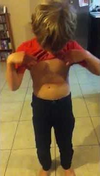 My little bro does the belly roll