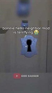 The Bonnie Hello Neighbor Mod Is Terrifying! #fnaf #scary #gaming
