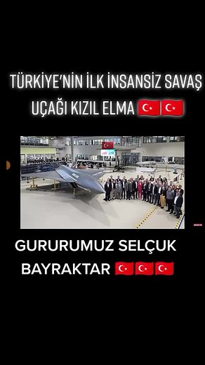 🇹🇷 KIZIL ELMA 🇹🇷 #sevinc #gururumuz #selcukbayraktar #kizilelma