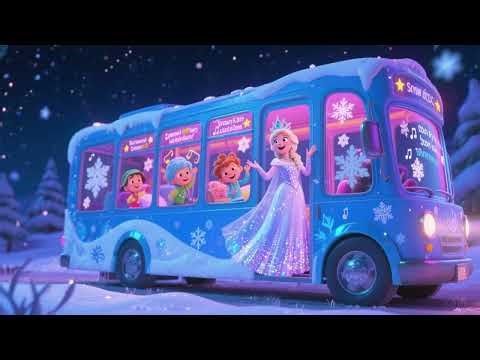 Elsa and the Midnight Bus 🌙🚌 | Magical Kids Adventure & Nursery Rhyme
