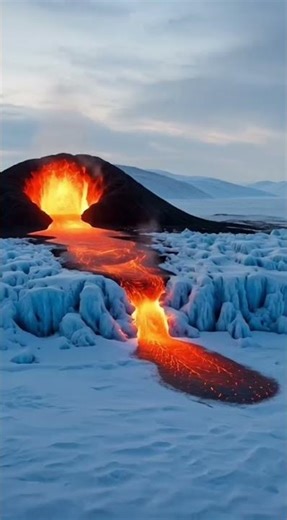 Ice Melts, Earth Trembles – Volcano Eruption on Glaciers