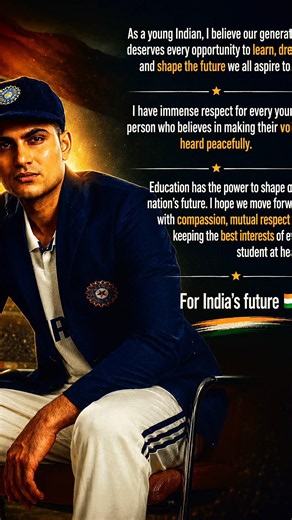 Shubham Gill On Students Protest 🪧🪧#shorts #viralshorts