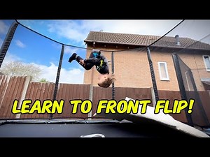 EASY Front Flips For Beginners!