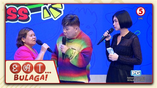 6.5K views · 176 reactions | Heto na ang larong gagamot sa nanakit mong bulsa, "Peraphy Express"! Dalawang sagot lang ang pagpipilian, pataas o pababa! Makilaro na kasama si Nanay Connie mula sa Iloilo at alamin kung magkano ang naiuwi niyang premyo! ⬇️ #EatBulagaTV5 #TVJonTV5 WEEKDAYS | 12NN SATURDAYS | 11:30AM #HaponChampionTV5 | TV5 | Facebook