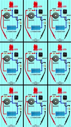 Simple All Component Tester Circuit Using BC547 Transistor #shots #viral