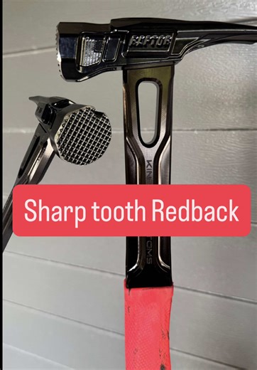 Get a waffle face on your hammer for ultimate grip on nail heads. We offer framing heads with both milled and smooth face, grab the one that best suits the work you do. Visit our Brisbane showroom or shop online Luxeprotools.Com We ship world wide @luxeprotools Link to buy in bio