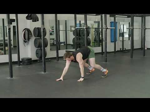 Squat to Plank Walk Out (Dynamic Bodyweight Warm-Up)