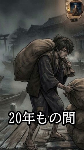暇を出された職人が、老いた主から受け取った一枚の謎の銀板｜江戸昔話 #shortvideo