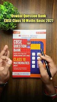 Oswaal Question Bank Class 10 Maths Basic 2026-27 🔥 Full Honest Review | Worth It or Not?