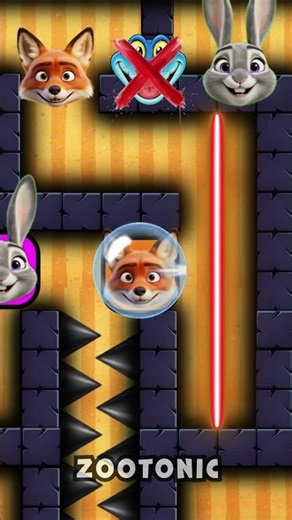 New zoomaze challenge NICK & JUDY & GARY | who will win? #zootopia #animation