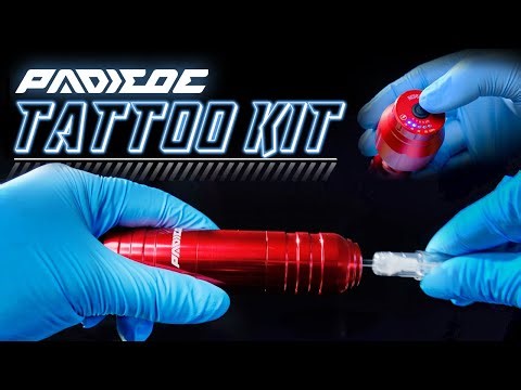 How to Use The PADIEOE Wireless Tattoo Machine Kit WTK096?