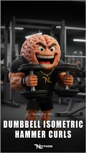 Dumbbell Isometric Hammer Curls