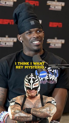 We need to see Je'Von Evans vs Rey Mysterio! #wwe #wrestling #jevonevans #reymysterio