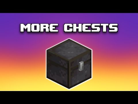 Minecraft: MORE CHESTS MOD | Minecraft Mods Showcase 1.19.2