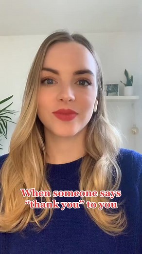 “You’re welcome” 🥱 #learnenglish #englishteacher #englishclass #englishlesson #englishtips #englishspeaking #englishlanguage #englischlernen #englischunterricht #englishpractice | English with Claire